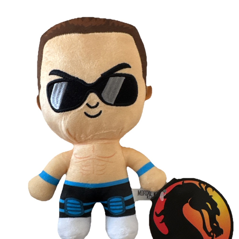 Kombat Klassic - Johnny Cage Plush Stuffed Toy Doll 8-inch NEW!